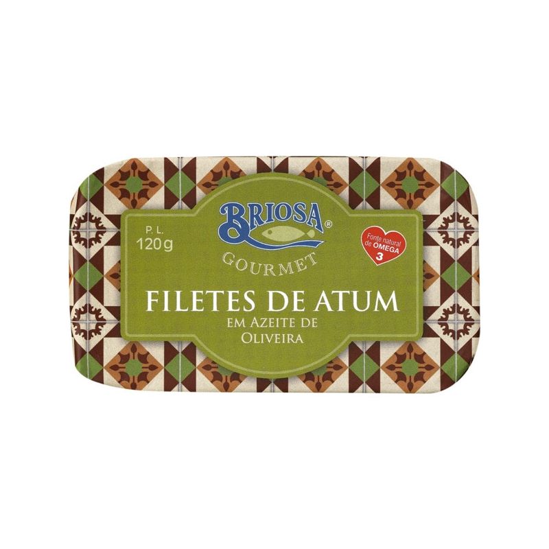 Filetes de Atum em Azeite de Oliveira - Briosa