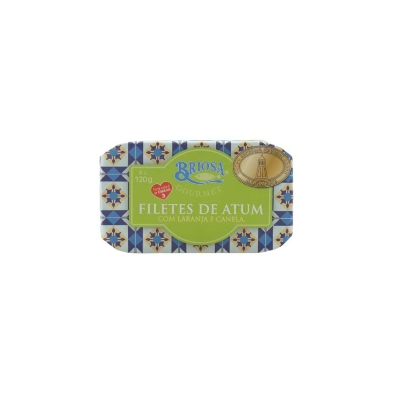 Filetes de Atum com Laranja e Canela - Briosa