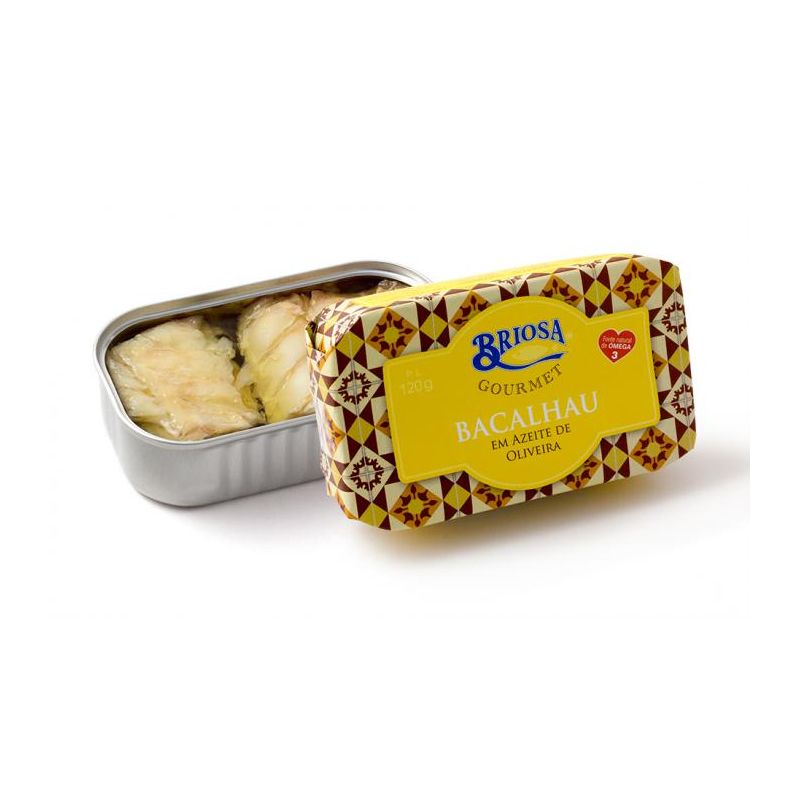 Bacalhau em azeite de Oliveira - Briosa