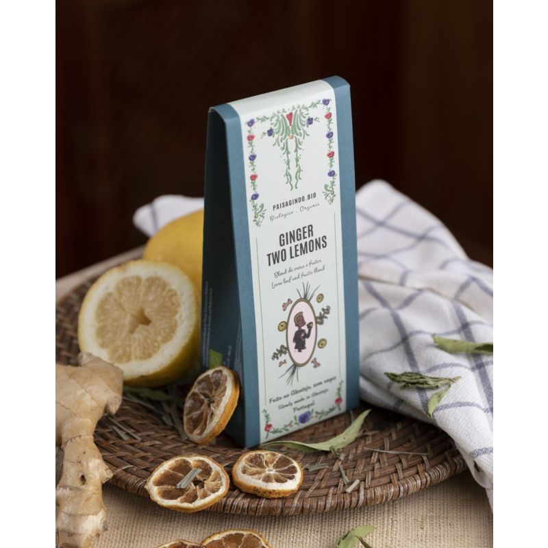 Ginger Two Lemons - Blend Diurético e Refrescante