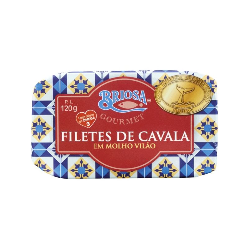 Filetes de Cavala em Molho Vilão - Briosa
