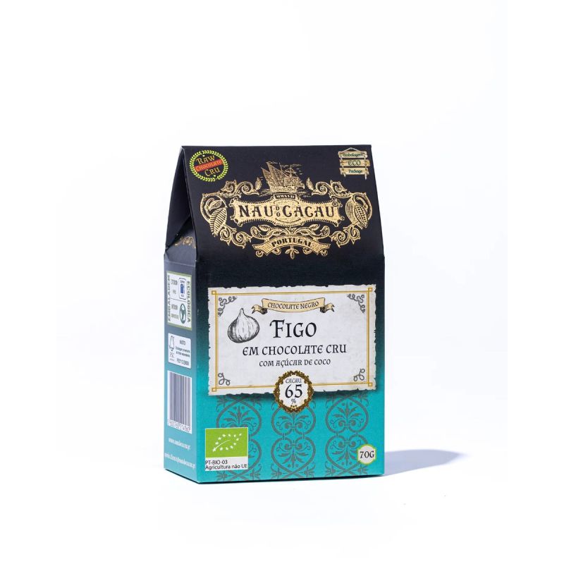 Figos em chocolate cru