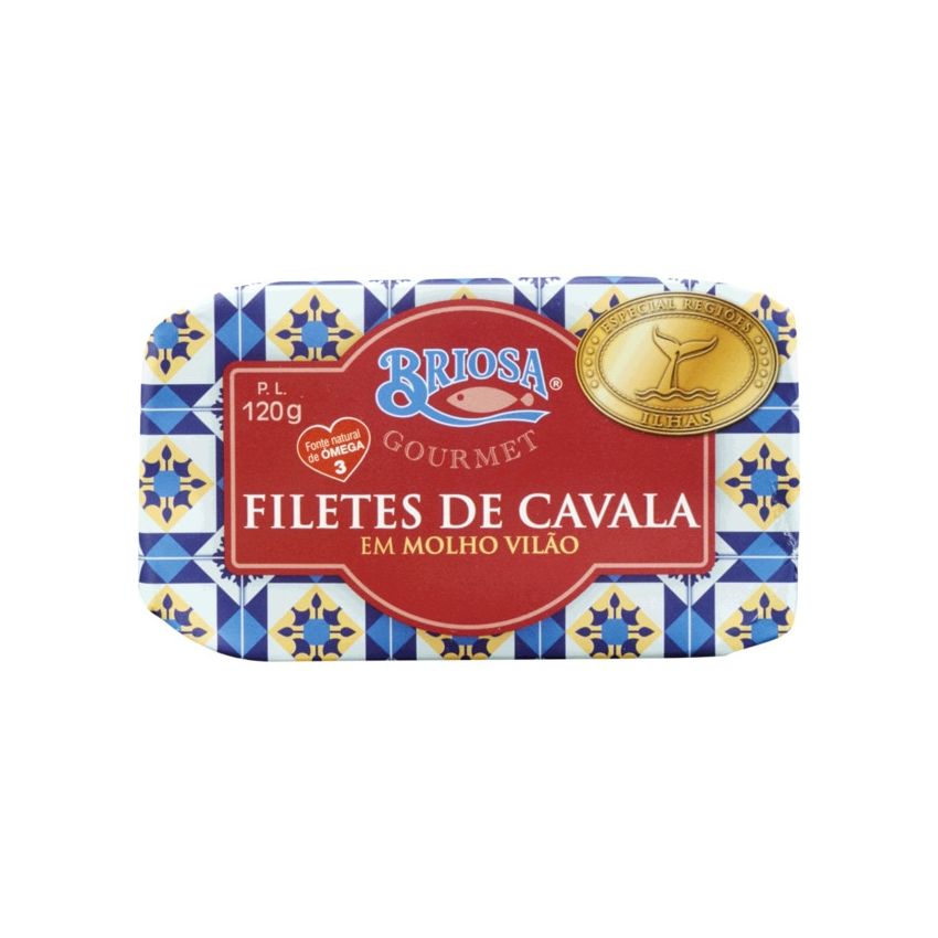 Filetes de Cavala em Molho Vilão - Briosa