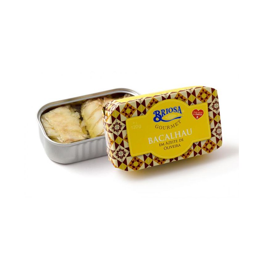 Bacalhau em azeite de Oliveira - Briosa