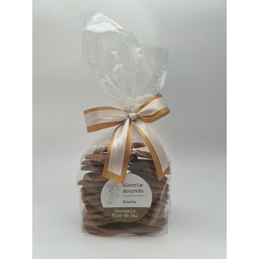 Bolachas de Caramelo Salgado com Flor de Sal