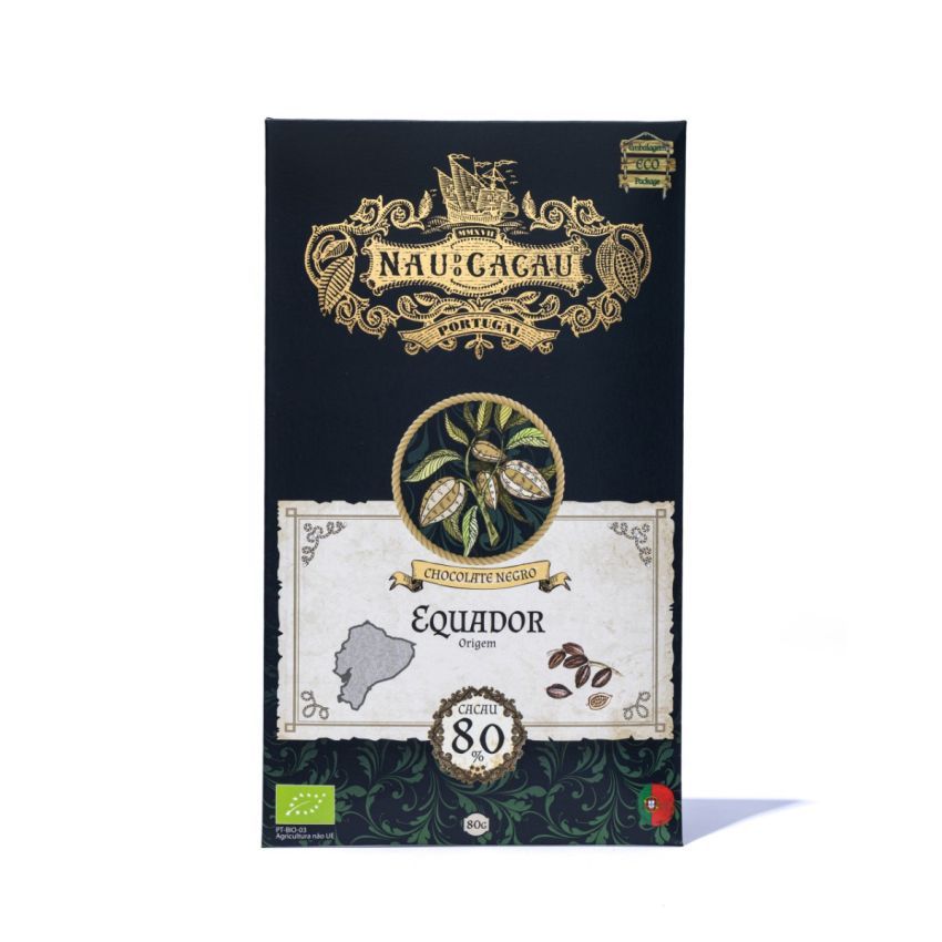 Tablete de Chocolate Negro do Equador
