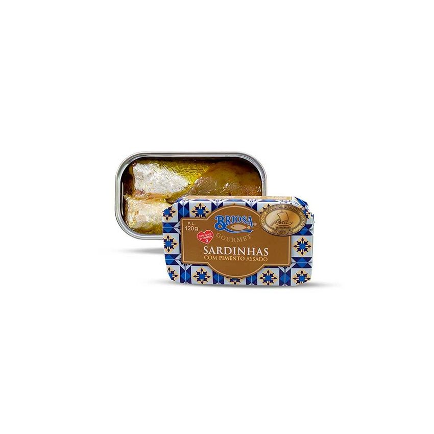 Sardinhas com Pimento Assado - Briosa